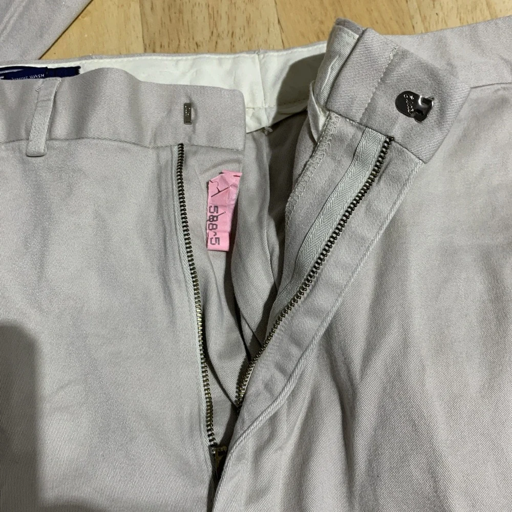 Polo‎ Ralph Lauren Pants Mens 36x30 Beige Straight Leg Fit Stretch